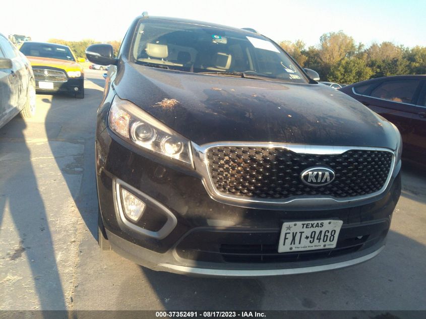 2016 KIA SORENTO EX - 5XYPH4A51GG006001