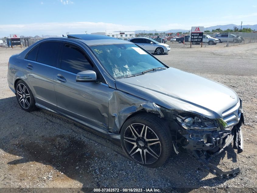 2013 MERCEDES-BENZ C-CLASS C 250 - WDDGF4HB7DA805347