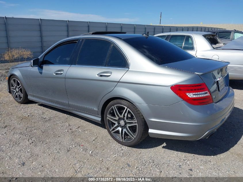 2013 MERCEDES-BENZ C-CLASS C 250 - WDDGF4HB7DA805347