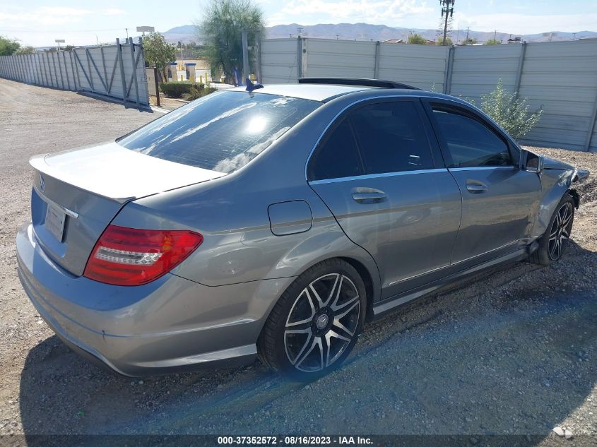 2013 MERCEDES-BENZ C-CLASS C 250 - WDDGF4HB7DA805347
