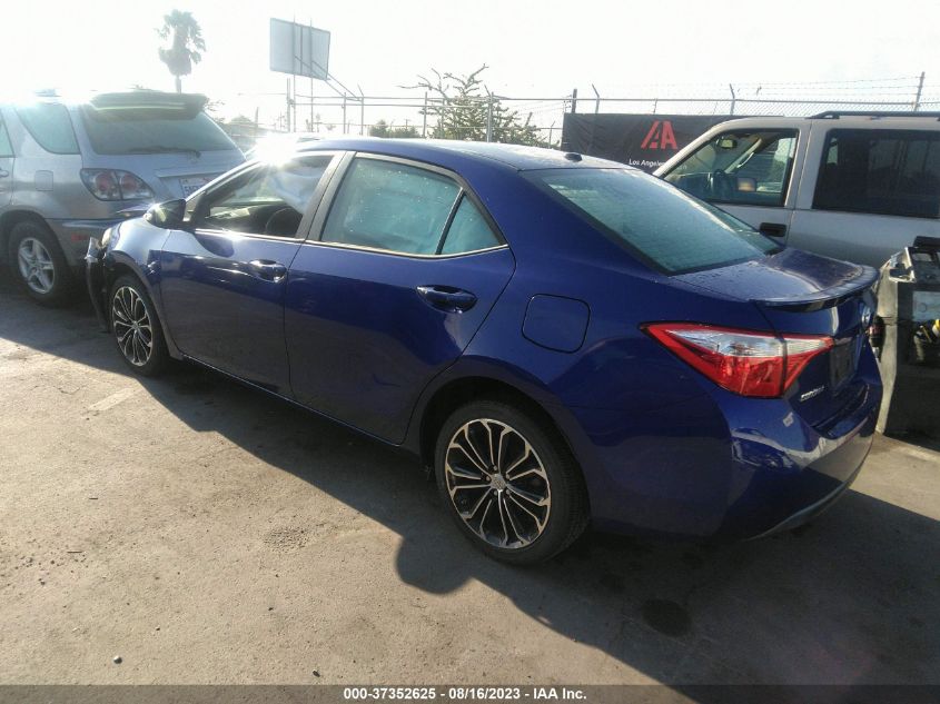 2014 TOYOTA COROLLA L/LE/S/S PLUS/LE PLUS - 5YFBURHE5EP038631