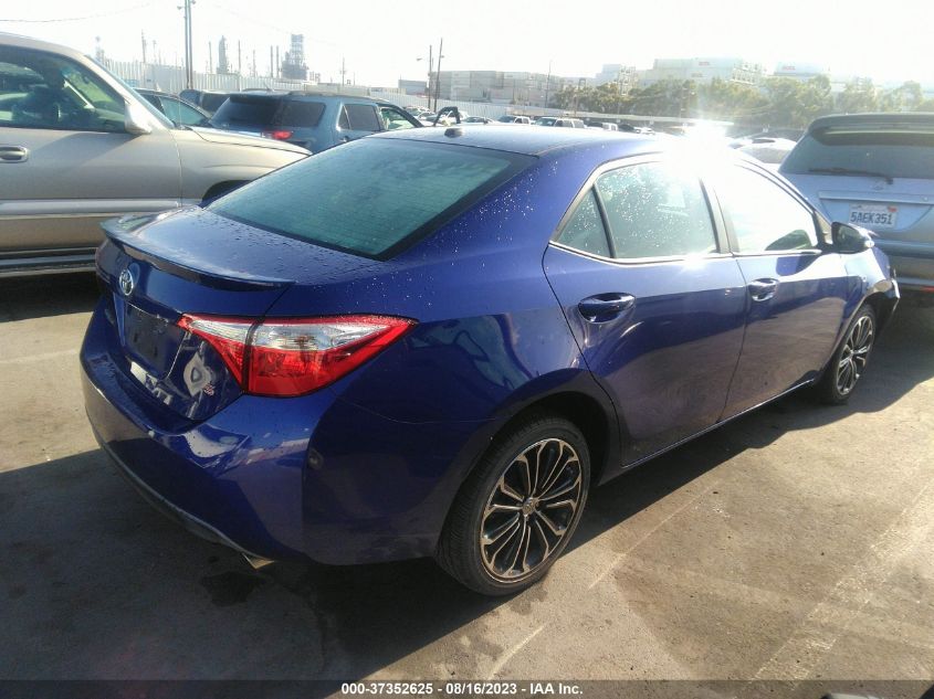 2014 TOYOTA COROLLA L/LE/S/S PLUS/LE PLUS - 5YFBURHE5EP038631