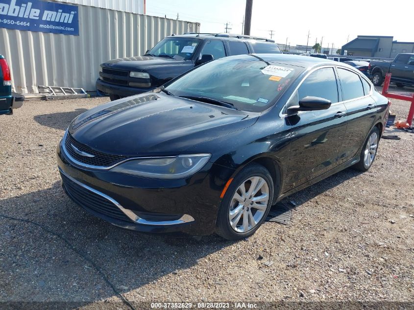 2015 CHRYSLER 200 LIMITED - 1C3CCCABXFN593856