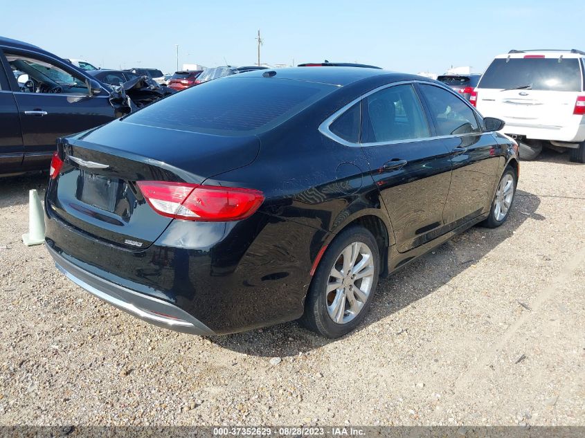 2015 CHRYSLER 200 LIMITED - 1C3CCCABXFN593856