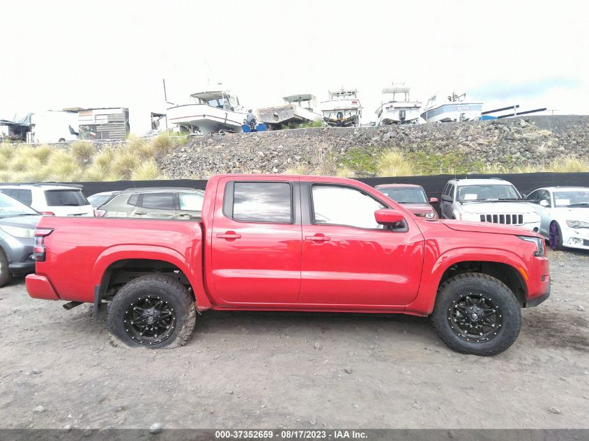 2022 NISSAN FRONTIER SV - 1N6ED1EKXNN646504