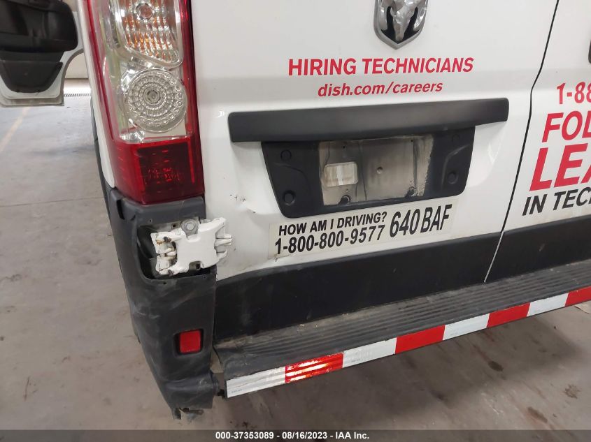 2019 RAM PROMASTER CARGO VAN - 3C6TRVAG3KE540746