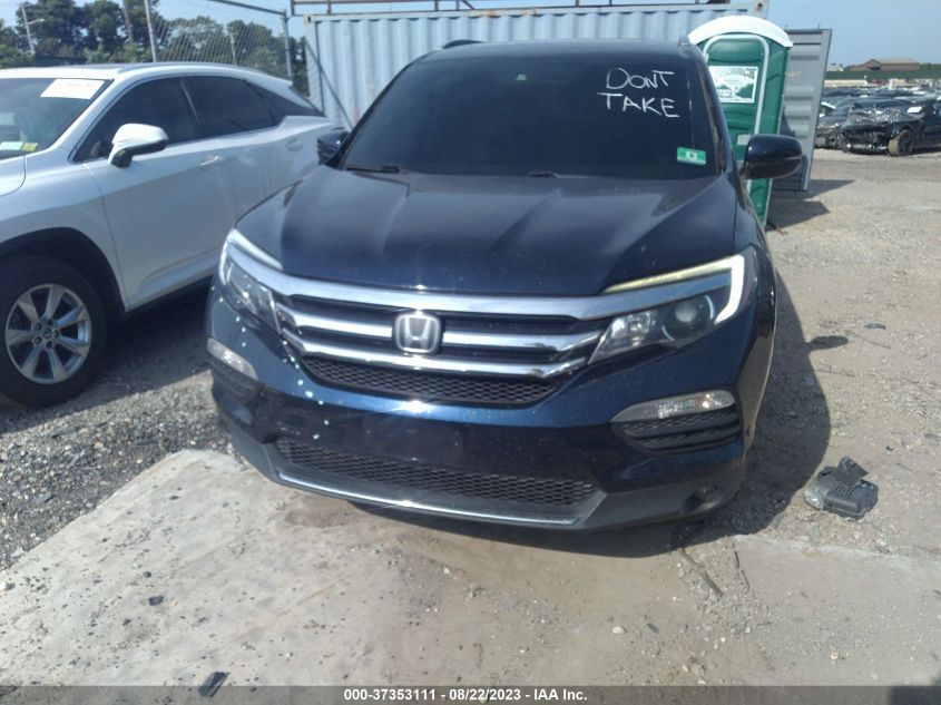 2016 HONDA PILOT TOURING - 5FNYF6H99GB097928