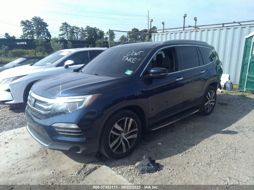 2016 HONDA PILOT TOURING - 5FNYF6H99GB097928