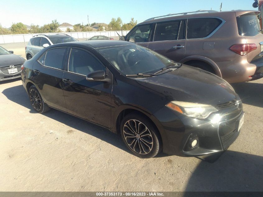 2015 TOYOTA COROLLA L/LE/S/S PLUS/LE PLUS - 2T1BURHE6FC285013