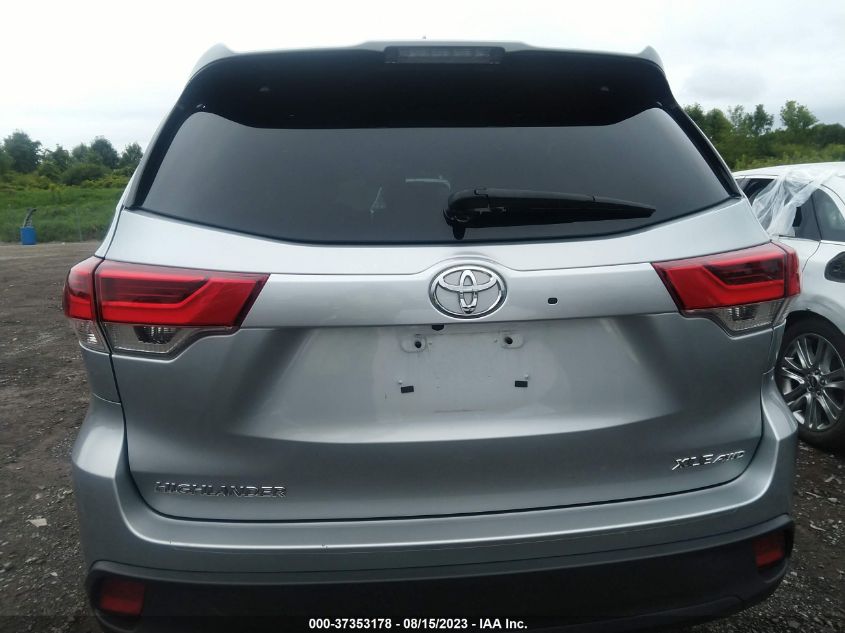 2019 TOYOTA HIGHLANDER SE/XLE - 5TDJZRFH4KS702639