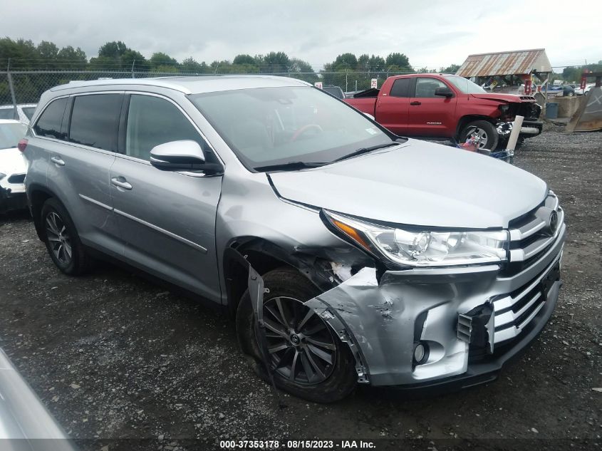 2019 TOYOTA HIGHLANDER SE/XLE - 5TDJZRFH4KS702639