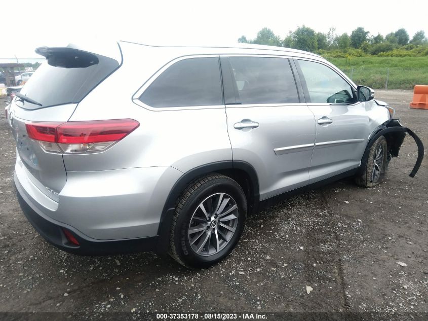 2019 TOYOTA HIGHLANDER SE/XLE - 5TDJZRFH4KS702639