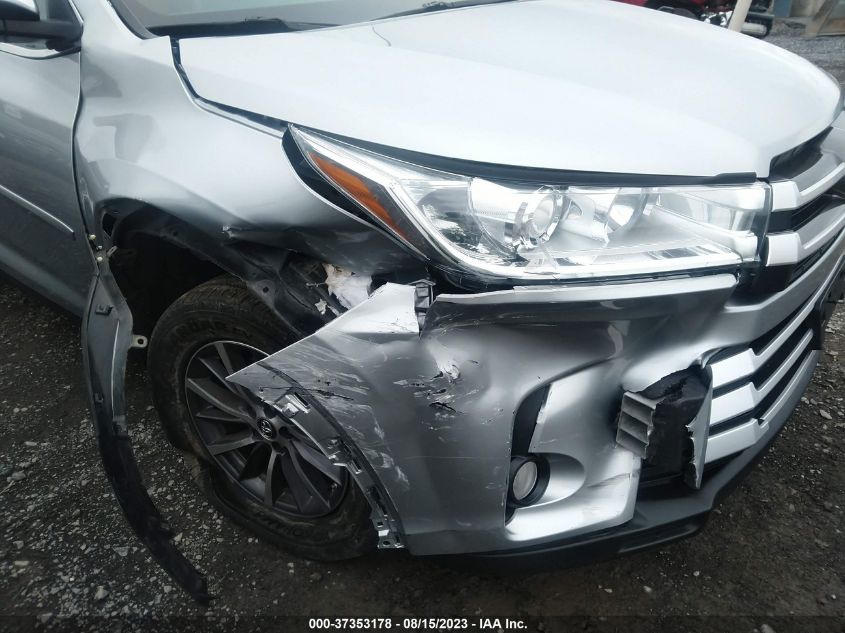 2019 TOYOTA HIGHLANDER SE/XLE - 5TDJZRFH4KS702639