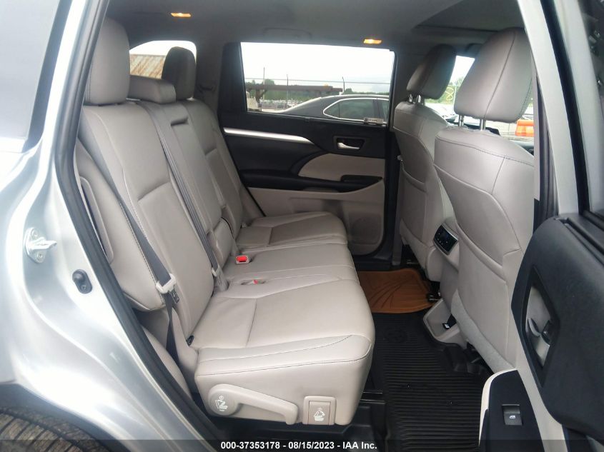 2019 TOYOTA HIGHLANDER SE/XLE - 5TDJZRFH4KS702639