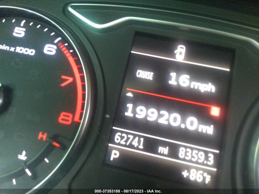 2015 AUDI A3 PREMIUM PLUS - WAUEFGFF5F1133345