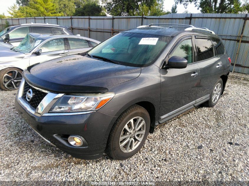 2013 NISSAN PATHFINDER S/SV/SL/PLATINUM - 5N1AR2MM0DC605221