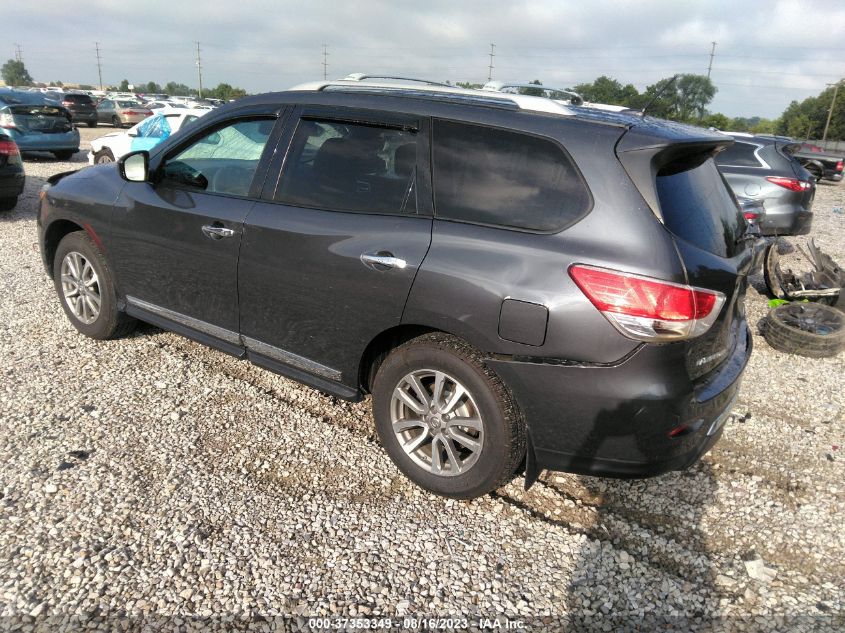 2013 NISSAN PATHFINDER S/SV/SL/PLATINUM - 5N1AR2MM0DC605221