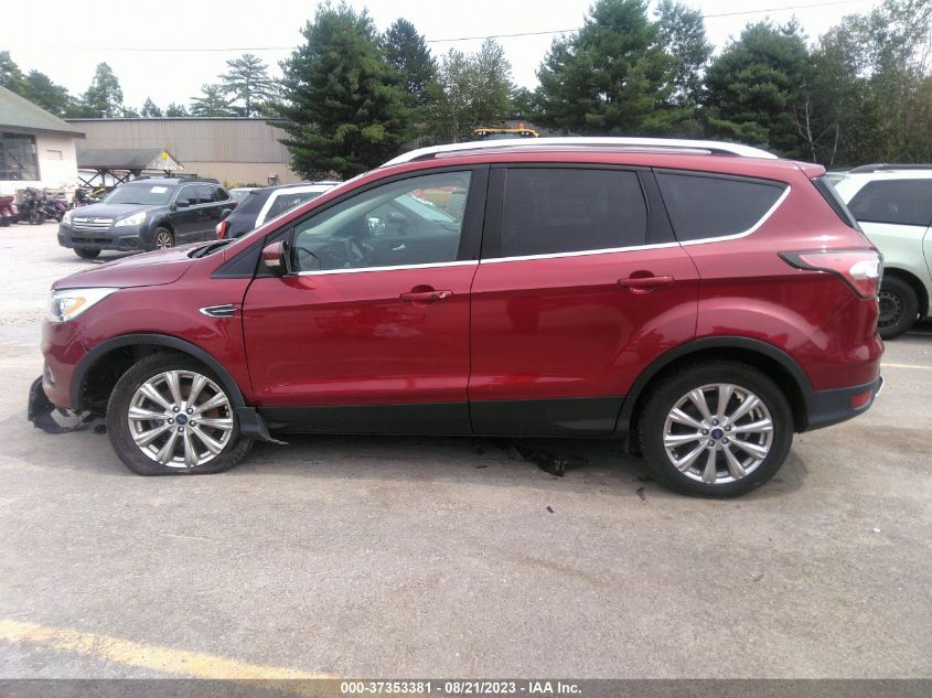 2017 FORD ESCAPE TITANIUM - 1FMCU9JD4HUA44364