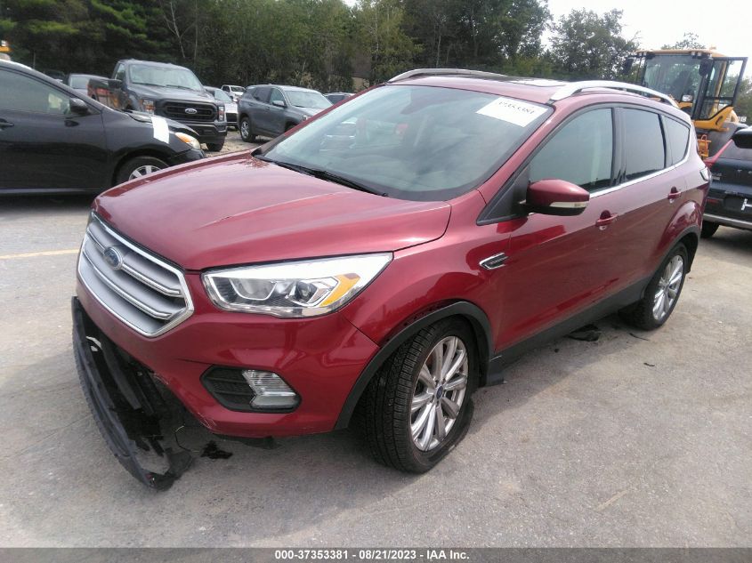 2017 FORD ESCAPE TITANIUM - 1FMCU9JD4HUA44364