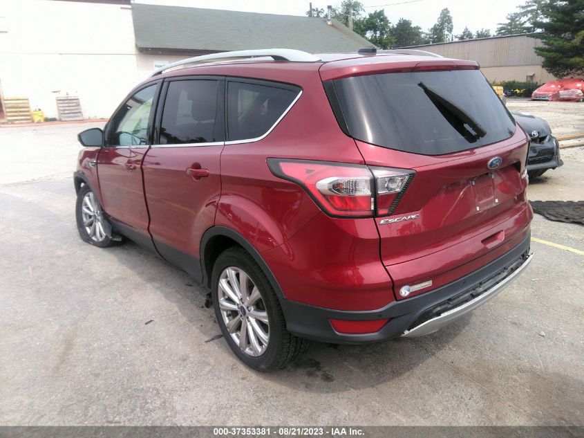 2017 FORD ESCAPE TITANIUM - 1FMCU9JD4HUA44364