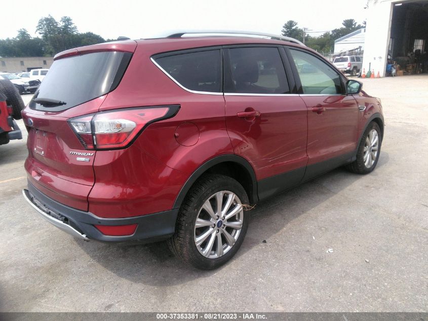 2017 FORD ESCAPE TITANIUM - 1FMCU9JD4HUA44364