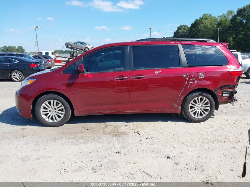 2015 TOYOTA SIENNA XLE/XLE AAS/LTD - 5TDYK3DC6FS634826