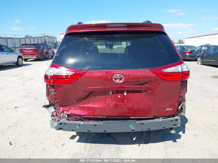 2015 TOYOTA SIENNA XLE/XLE AAS/LTD - 5TDYK3DC6FS634826