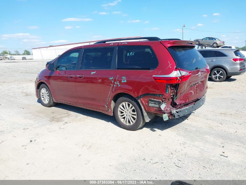 2015 TOYOTA SIENNA XLE/XLE AAS/LTD - 5TDYK3DC6FS634826