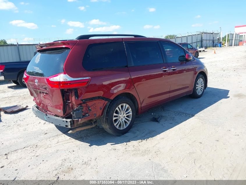 2015 TOYOTA SIENNA XLE/XLE AAS/LTD - 5TDYK3DC6FS634826