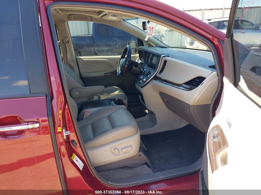 2015 TOYOTA SIENNA XLE/XLE AAS/LTD - 5TDYK3DC6FS634826