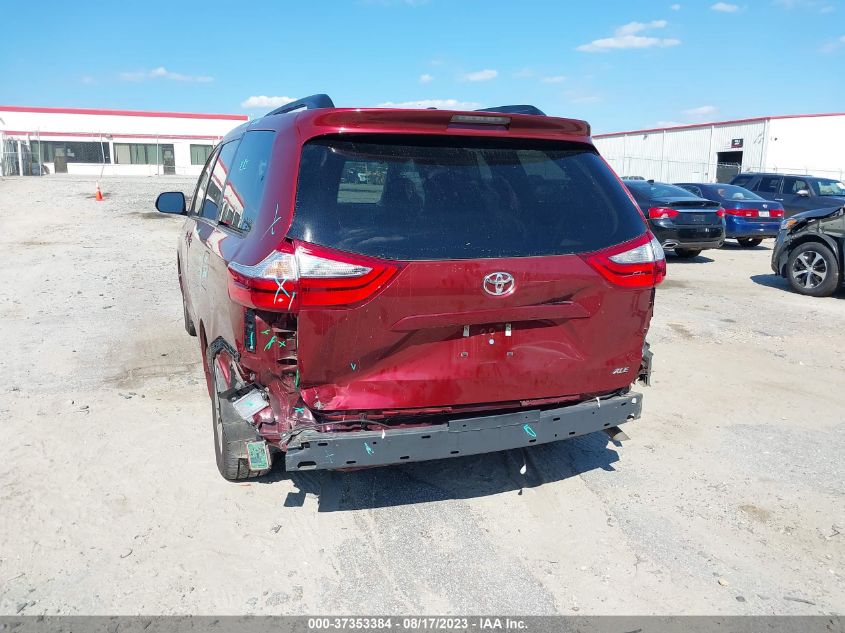 2015 TOYOTA SIENNA XLE/XLE AAS/LTD - 5TDYK3DC6FS634826