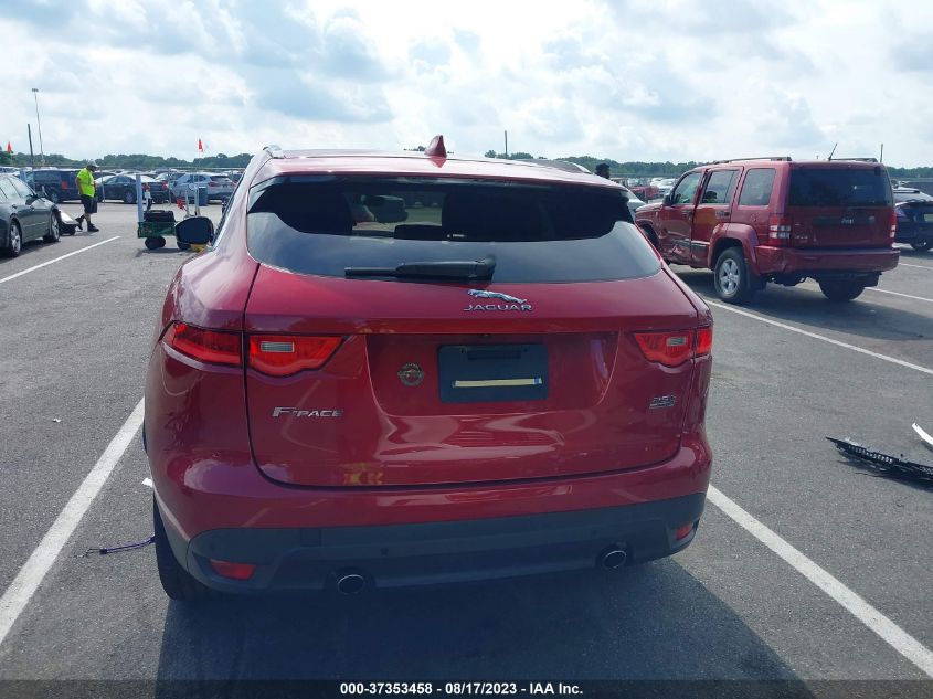 2019 JAGUAR F-PACE 25T PREMIUM - SADCJ2FX7KA368896