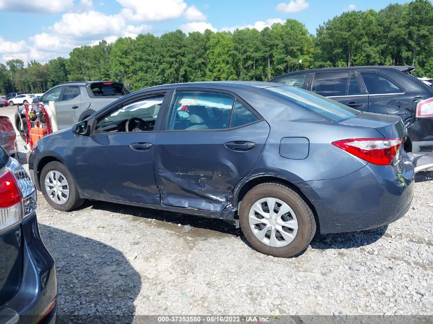 2016 TOYOTA COROLLA L/LE/S/S PLUS/LE PLUS - 5YFBURHE7GP500609