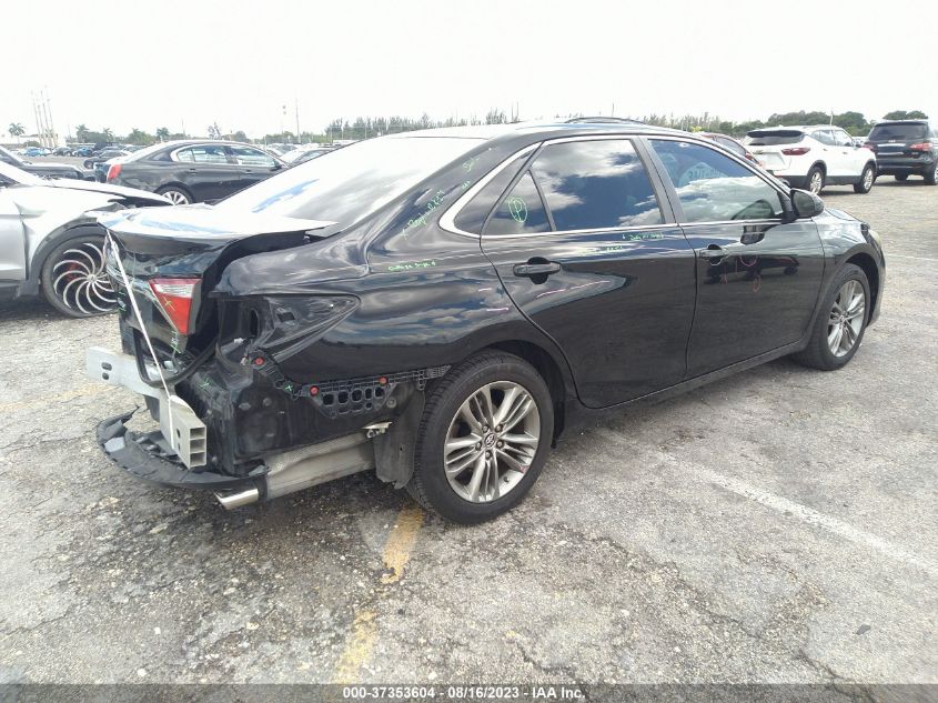 2016 TOYOTA CAMRY XLE/SE/LE/XSE - 4T1BF1FK5GU176871