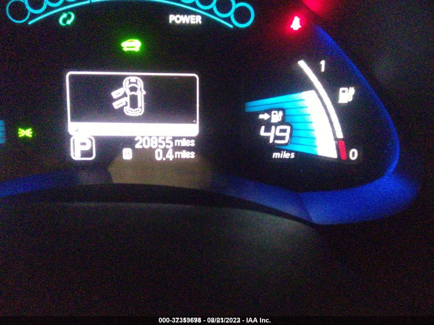 2015 NISSAN LEAF S/SV/SL 1N4AZ0CP9FC311295