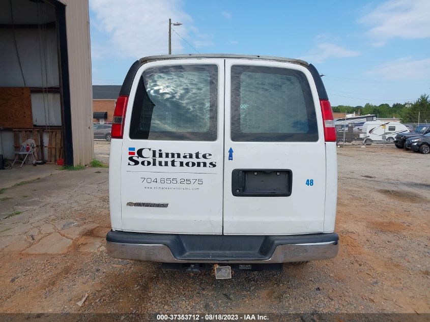 2017 CHEVROLET EXPRESS 3500 WORK VAN 1GCZGGFG5H1348544