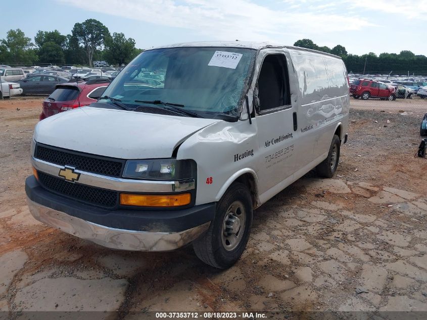 2017 CHEVROLET EXPRESS 3500 WORK VAN 1GCZGGFG5H1348544