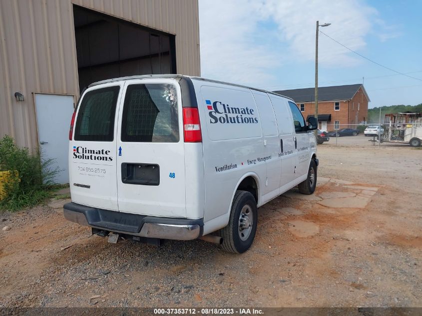 2017 CHEVROLET EXPRESS 3500 WORK VAN 1GCZGGFG5H1348544