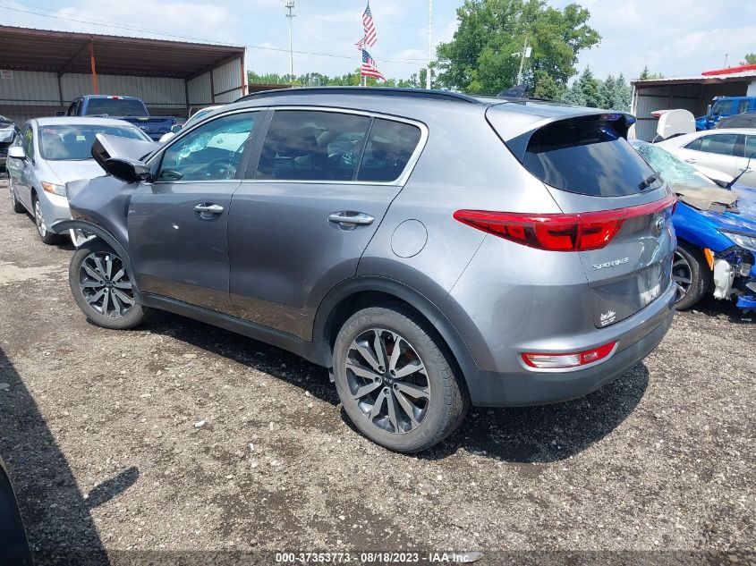 2018 KIA SPORTAGE EX - KNDPNCAC2J7379764