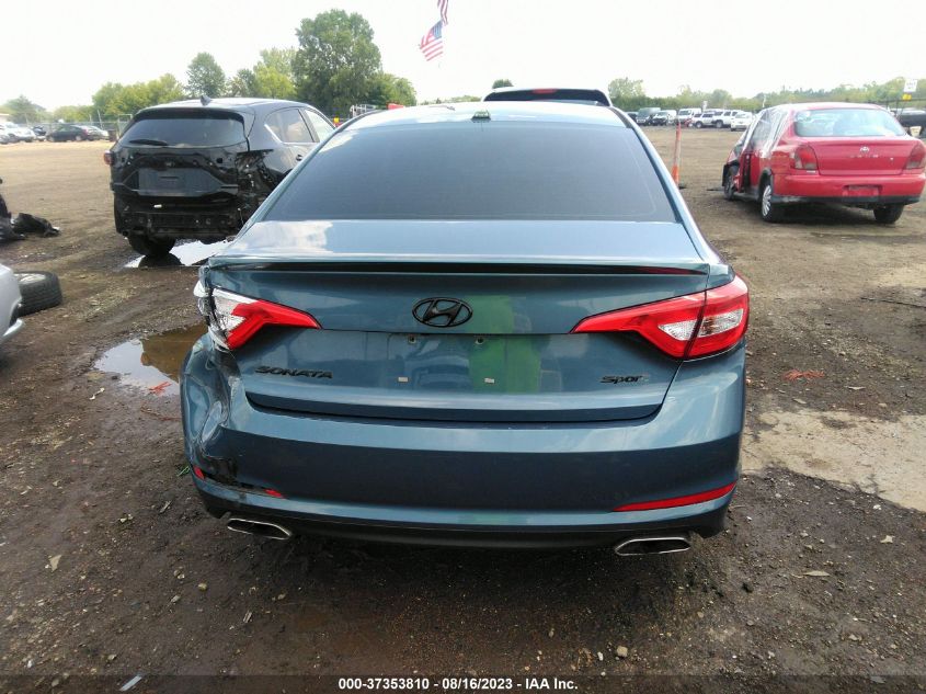 2015 HYUNDAI SONATA 2.4L SPORT - 5NPE34AFXFH112890