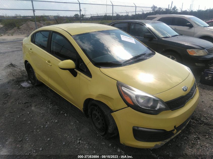 2016 KIA RIO LX - KNADM4A33G6663699
