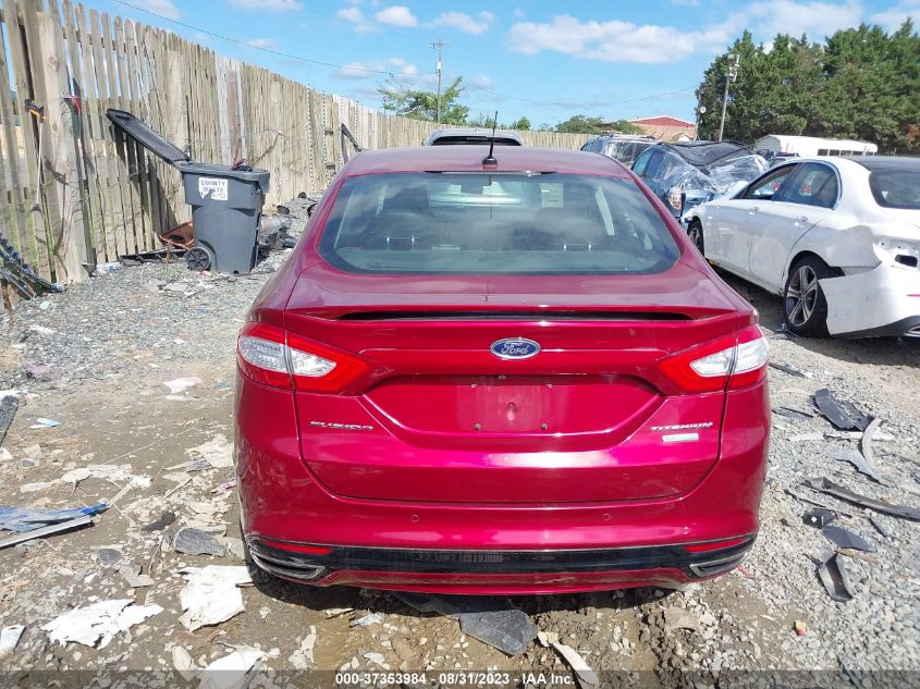 2016 FORD FUSION TITANIUM - 3FA6P0K97GR334088