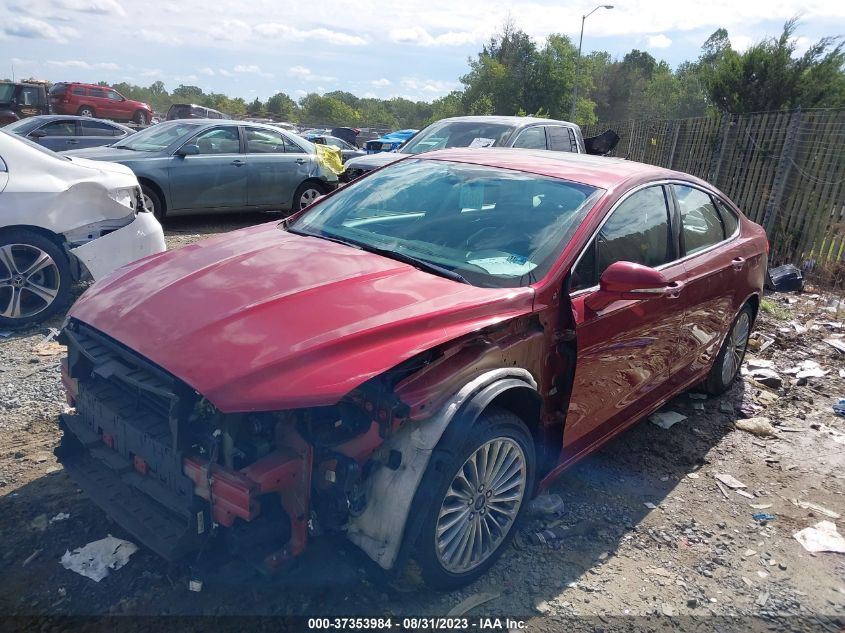 2016 FORD FUSION TITANIUM - 3FA6P0K97GR334088