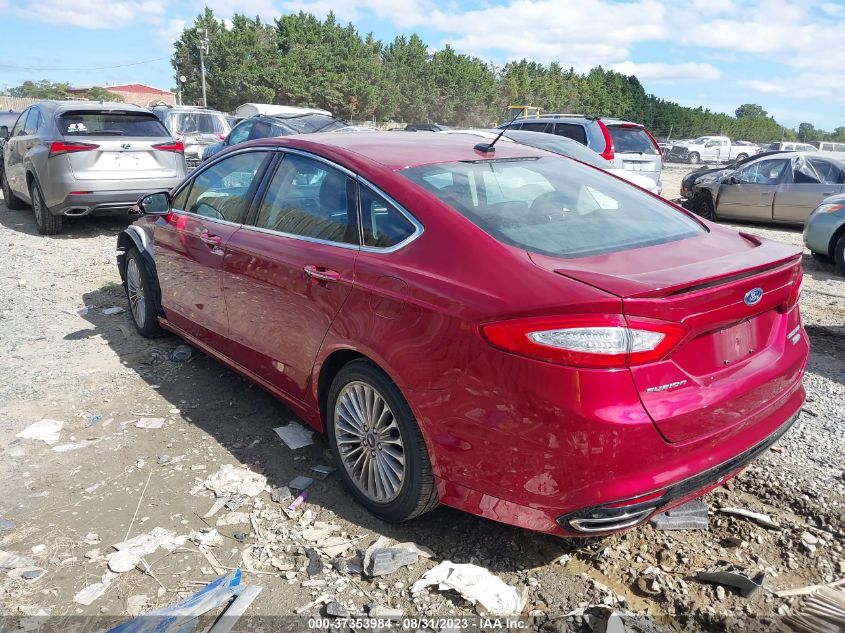 2016 FORD FUSION TITANIUM - 3FA6P0K97GR334088