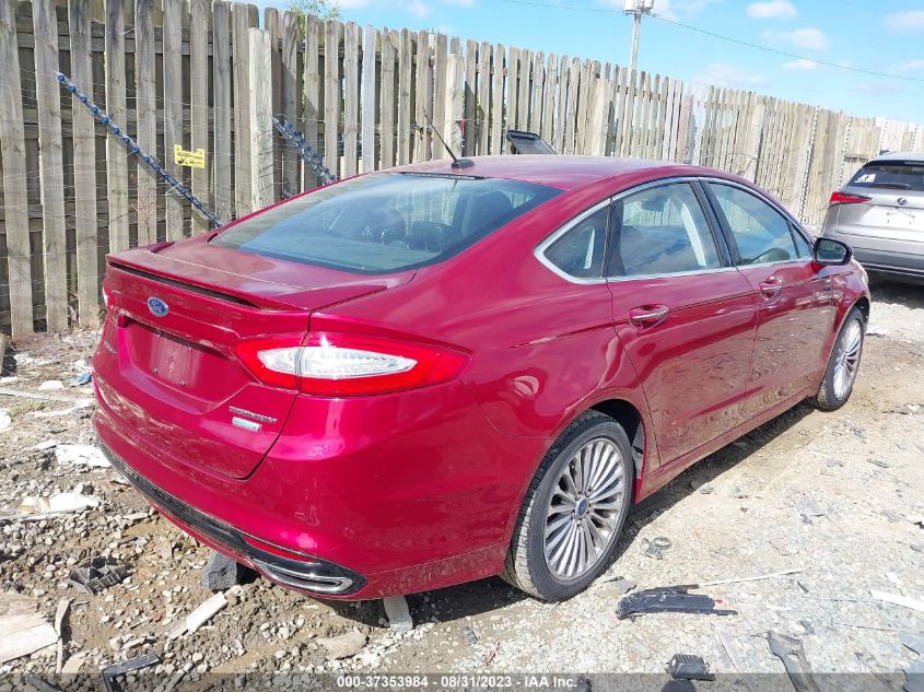 2016 FORD FUSION TITANIUM - 3FA6P0K97GR334088