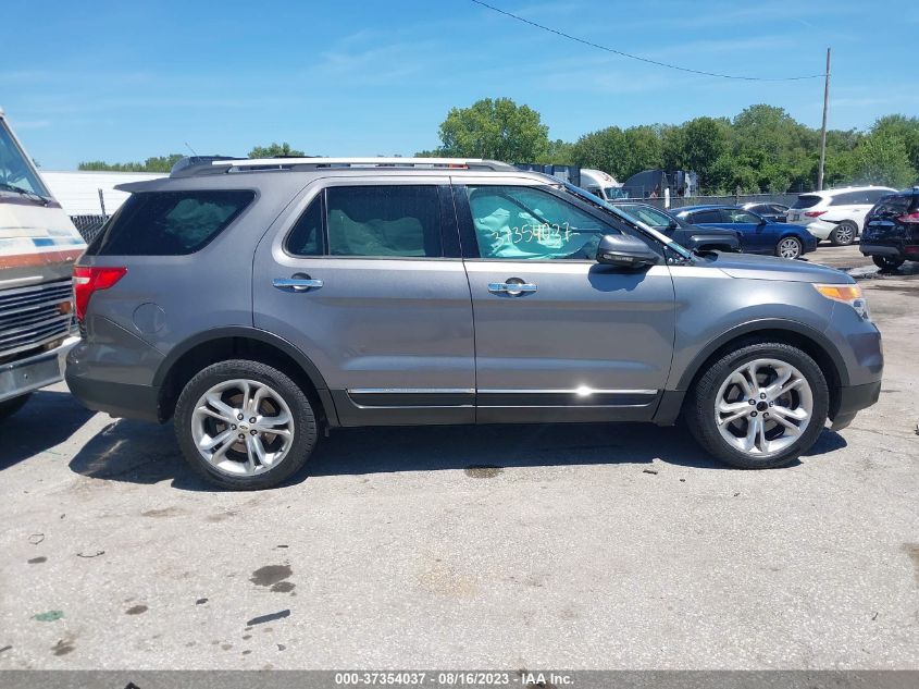 2013 FORD EXPLORER LIMITED - 1FM5K8F85DGC72662