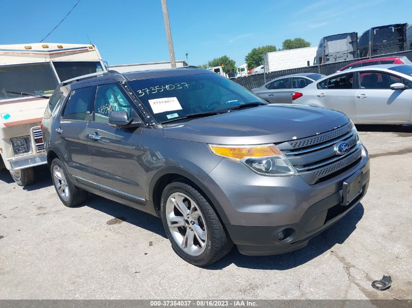2013 FORD EXPLORER LIMITED - 1FM5K8F85DGC72662