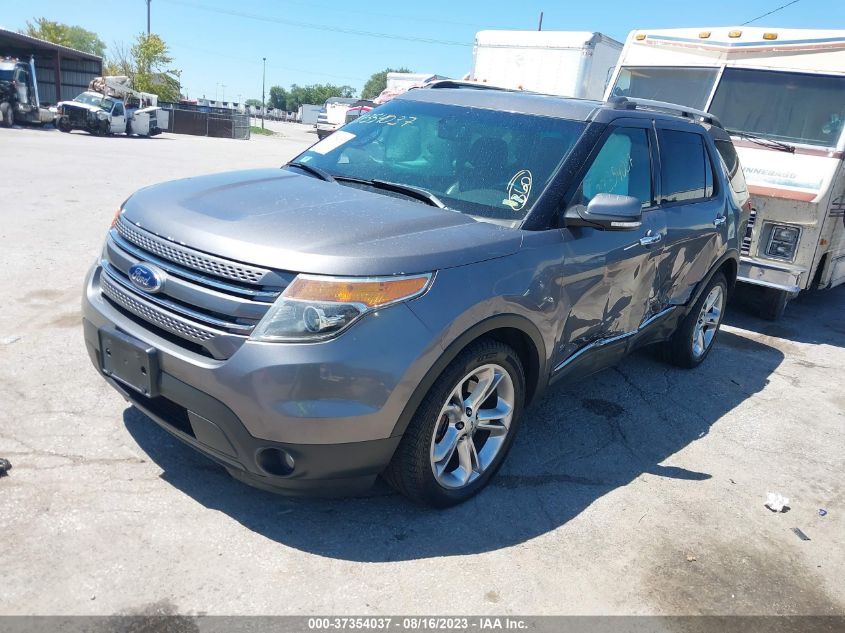 2013 FORD EXPLORER LIMITED - 1FM5K8F85DGC72662