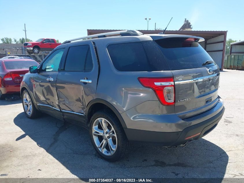 2013 FORD EXPLORER LIMITED - 1FM5K8F85DGC72662