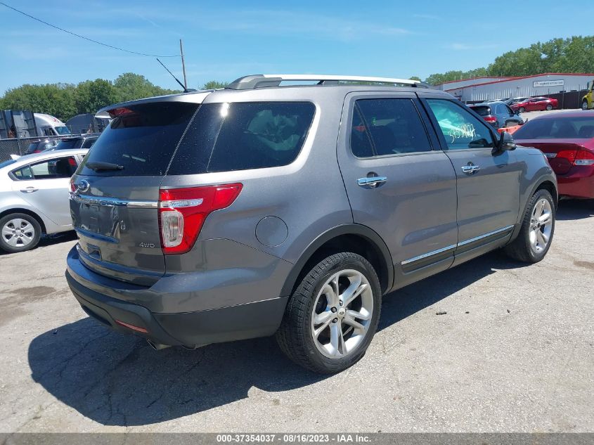2013 FORD EXPLORER LIMITED - 1FM5K8F85DGC72662
